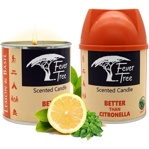 Fever-Tree Lemon & Basil Scented Candles Cover