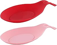 Vista 9 de Cucharas redondas de silicona - Juego de 2 rosas