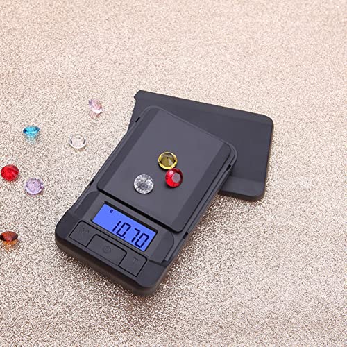 Food Scale Kitchen Scale 500G/0.1G Jewelry Weight Gram Scale With Protective Lid Precision Digital Scale Lcd Display Pocket Digital Electronic Scale Portable Electronic Balance For Jewelry Food #TOP5