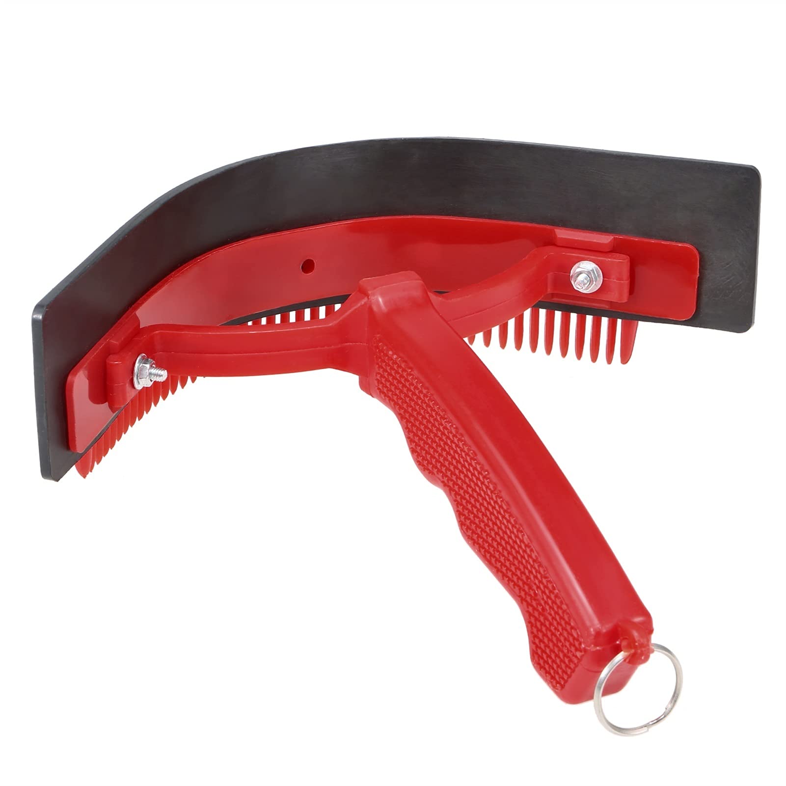 equitazione in pelle Cavaliere whip Cavallo a cavallo Raschietto for la pulizia Pettine Dual-Scopo del sudore del cavallo raschietto grossolano Curry Combo Cavallo Grooming Tool Cleaning Pettine Antis