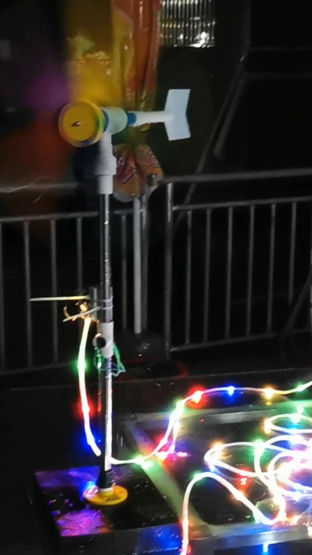 Amazon.co.jp: DIY小型の風力発電機キットとライトストリップ｜裏庭に