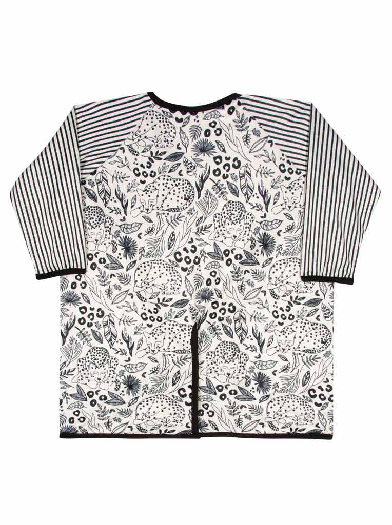 Bibbrella Premium Baby Led Weaning Bib - Full Coverage with Lap Protection - Water-Resistant Long Sleeve Smock