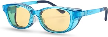 Kids Dry Eyes Relief Eyeglasses, Blue Light Blocking, Moisture Chamber Glasses, Computer Reading/Gaming/TV/Phones Glasses for Children,Anti Eyestrain Blue