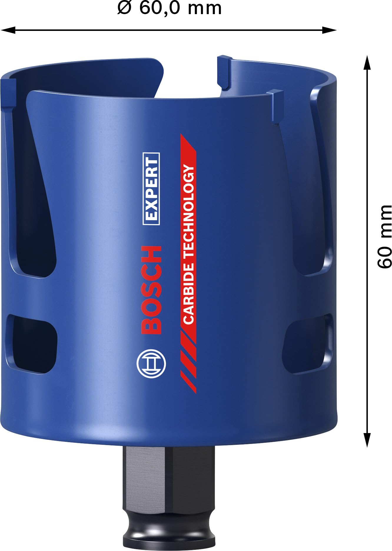 Bosch 1x Sierra de corona EXPERT Construction Material PC Plus