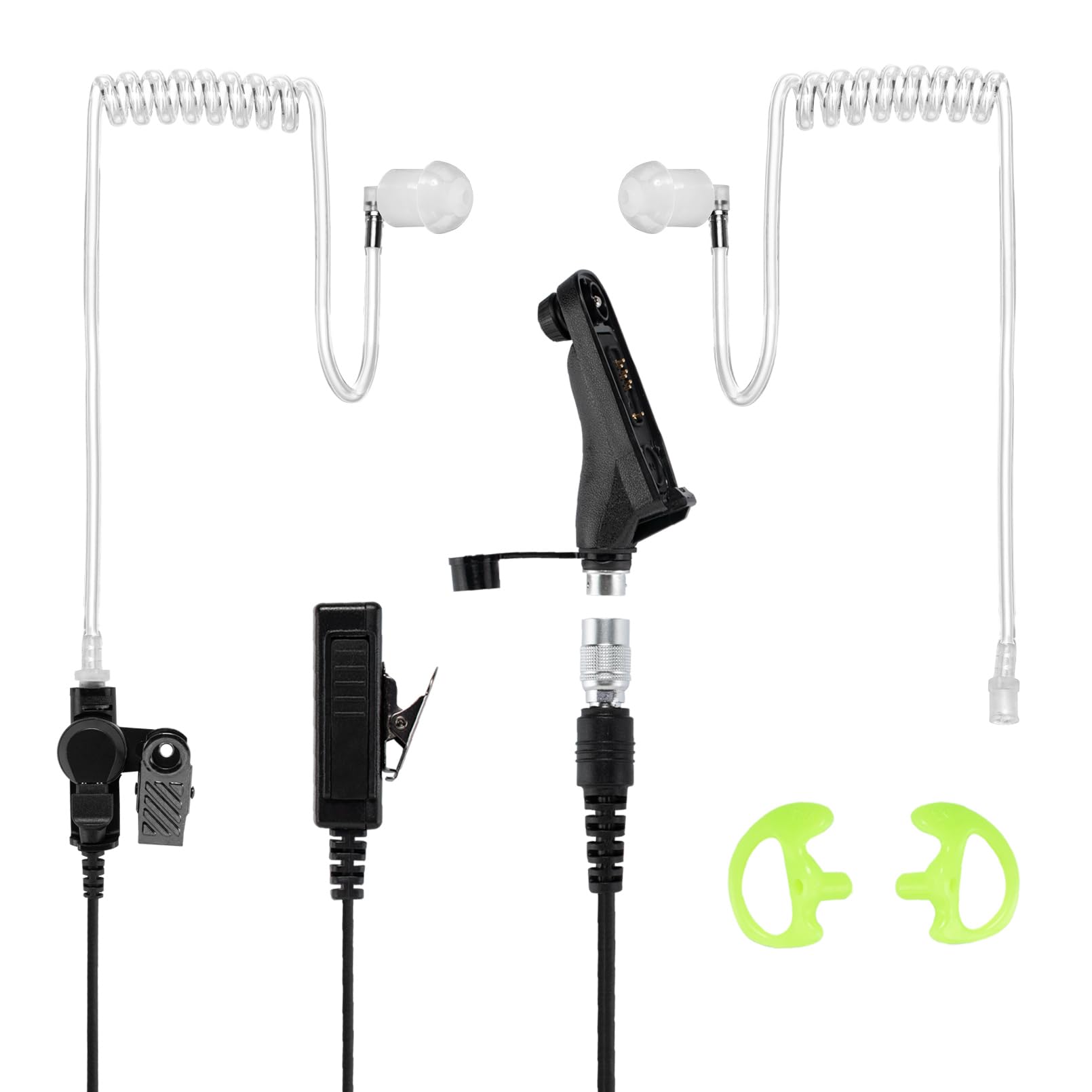 Auricular de radio Motorola APX para coordinación de seguridad en eventos 8
