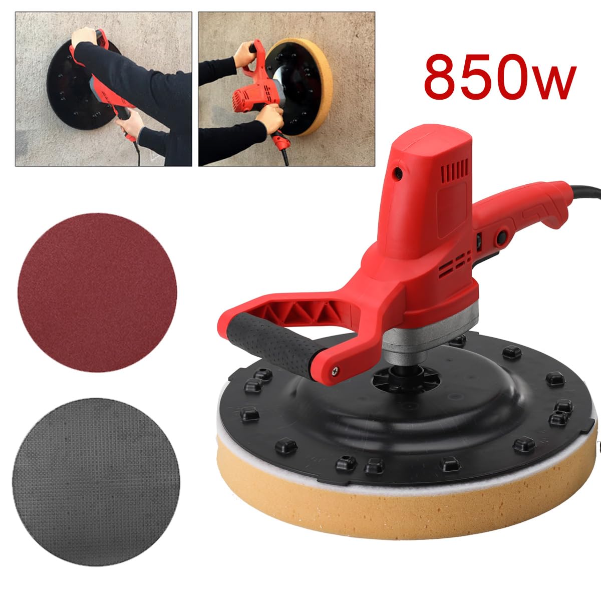 LALABU Putzglättmaschine Mit 38 cm Arbeitsfläche Und 1–6 Stufen | Kupfermotor Für Wand, Decke Und Boden, Für Renovierung, Ausbau Und Wandverputzer