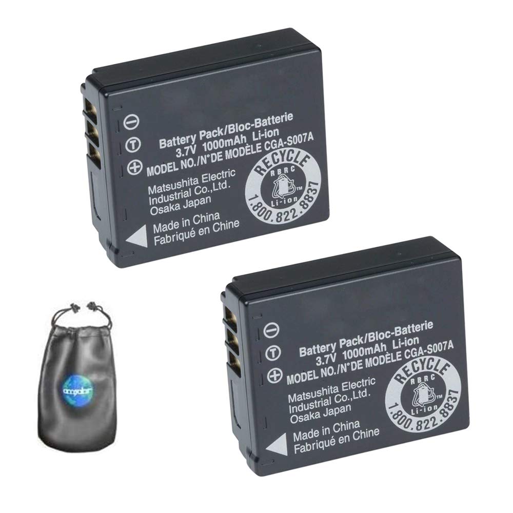 Batterie remplace Panasonic CGA-S007A/B CGA-S007 CGA-S007A/1B