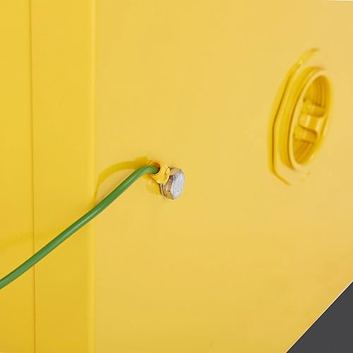 Miniatura 6 de Jamco Armario de almacenamiento de metal debajo de la encimera de acero de seguridad de 6 galones para líquidos inflamables con puertas de cierre