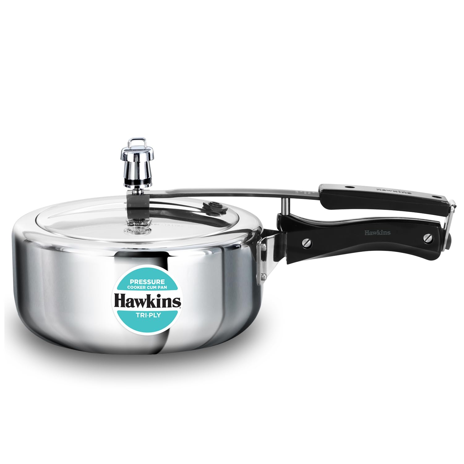 Hawkins 3 Litre Tri-Ply Pressure Cooker cum Pan, Triply Stainless Stee