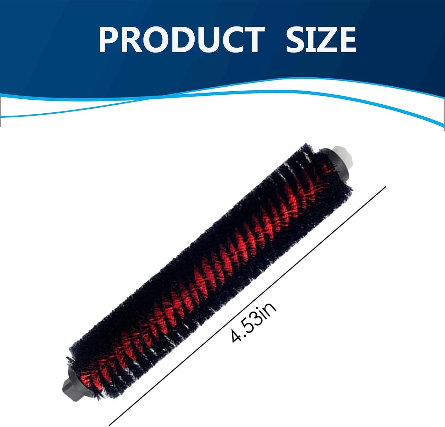 Replacement Roller Brushes Compatible with Roborock G20 G10 S7 S8 MAXV Ultra Plus Sweeping Robot Vacuum Cleaner Kit, 20 Pack