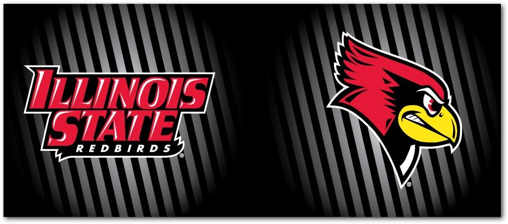 VictoryStore Ceramic Mugs - Illinois State University, Gray and Black Background Coffee Mug, 15ounces