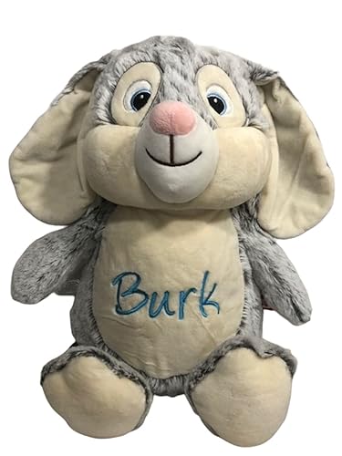 Kids personalized Easter Bunny plush embroidered customized monogrammed
