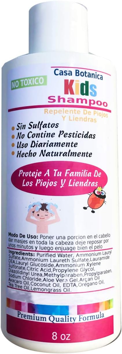 Shampoo 8oz MATA PIOJOS Y LIENDRAS