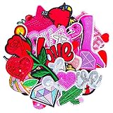 Qingxii Decorr Assorted Colorful Lovely Girl Patches Sewing on/Iron on Embroidered Patches Kids Patc