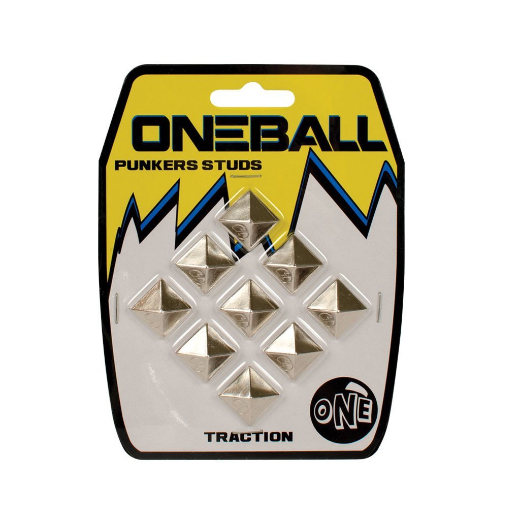 ONEBALLPunker Studs Traction Silver 9pack