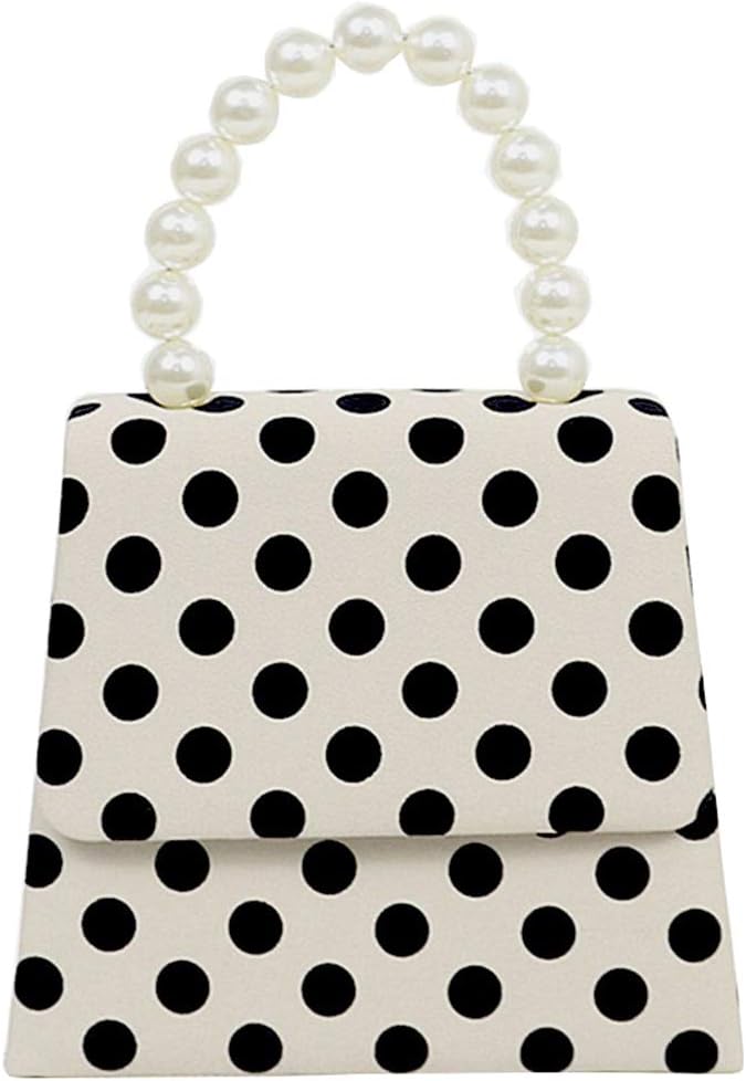 Mellshy Women's Polka Dot Tote Bag – Top Handle Shoulder Bag, Small Crossbody Purse - View #11