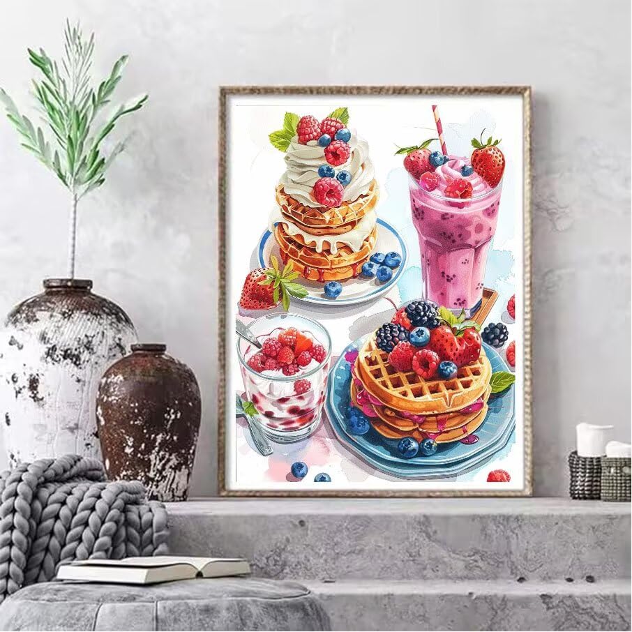 Kit Complet DIY Gemme Point de Croix idée cadeau originale artisanat adulte 70x90cm
