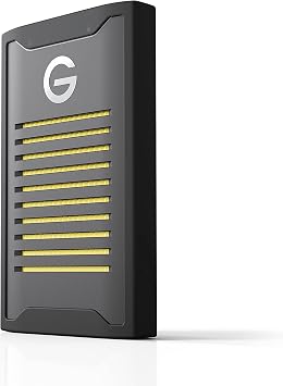 SanDisk Professional 4TB G-Drive ArmorLock SSD - محرك NVMe المدمج ، 1000 ميجابايت / ثانية ، USB-C ، أمان عالي المستوى ، متين للغاية - SDPS41A-004T-GBANB