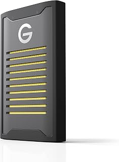 SanDisk Professional 1TB G-DRIVE ArmorLock SSD - Encrypted NVMe Solid State Drive, 1000MB/s, USB-C, High-Level Security, Ultra Rugged - SDPS41A-001T-GBANB