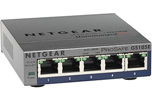 NETGEAR 5-Port Gigabit Ethernet Smart Managed Plus Switch