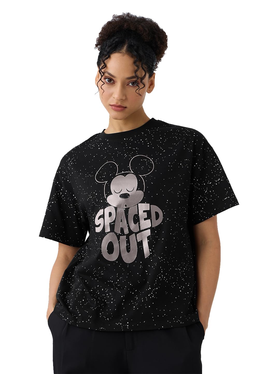 The Souled Store Women's Cotton Oversized Fit T-Shirt