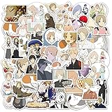 100枚入り 夏目友人帳 夏目貴志 ニャンコ先生 斑 ステッカー セット アニメ 漫画 ステッカー 可愛い 手帳シール こどもシール 防水PVCステッカー キャラクター グッズ 周辺 人気 絵を貼る 贈り物 DIY 装飾品 手紙 携帯 文房具 手帳テープ おしゃれ 非公式 [並行輸入品]