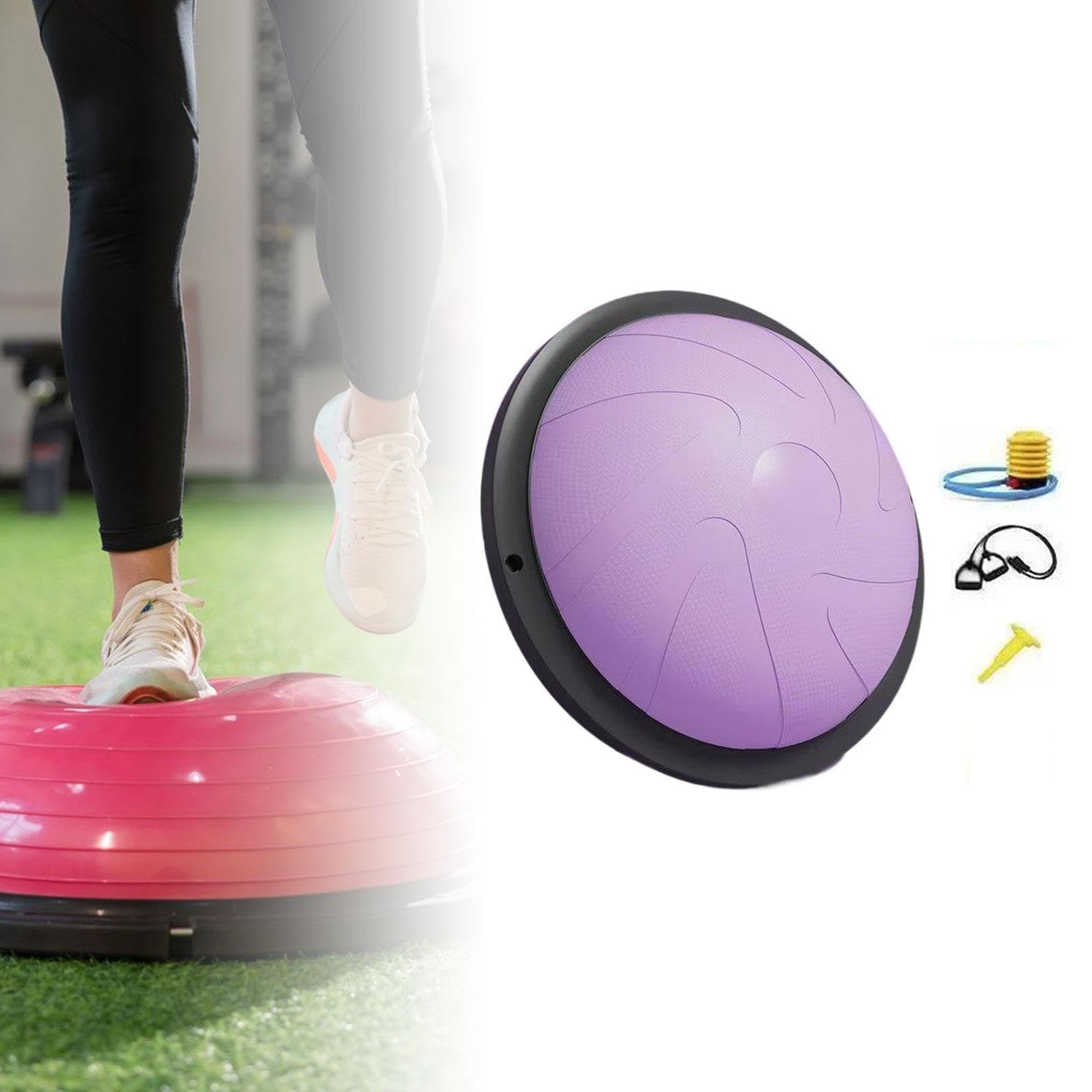 Cojín de Pilates, Media Pelota de Ejercicios, Equipo de Fitness para Culturismo