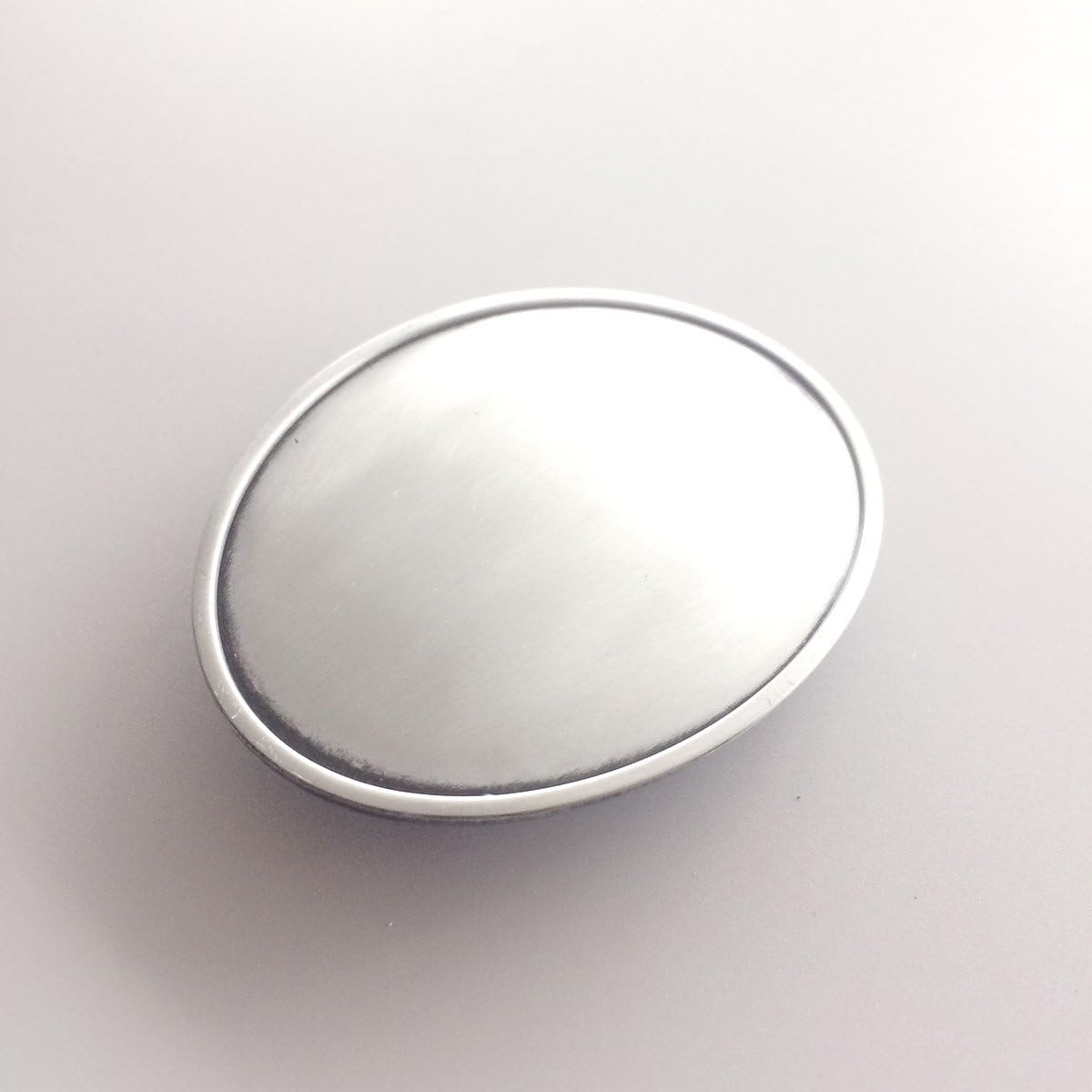 JEAN'S FRIEND Vintage Style Oval Blank Custom Belt Buckle - Image 2