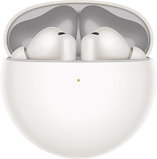 HUAWEI FreeBuds 7i (Conch-T010) Wireless Bluetooth Earphones, Active Noise Cancelling, 55.5 mAh Earbuds + 510 mAh Charging Case, Built-in Lithium-Ion Battery, White