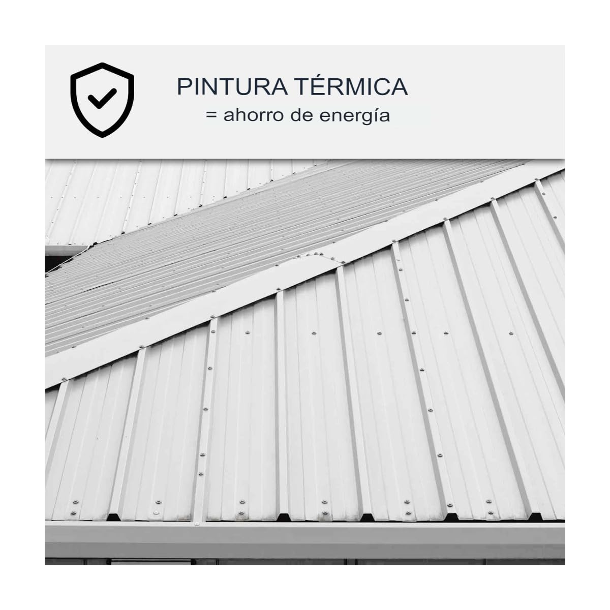 ARCANE INDUSTRIES Pintura para tejados de chapa, anticalor y anticorrosión - ARCAREFLECT ANTICO - 20 kg Blanco
