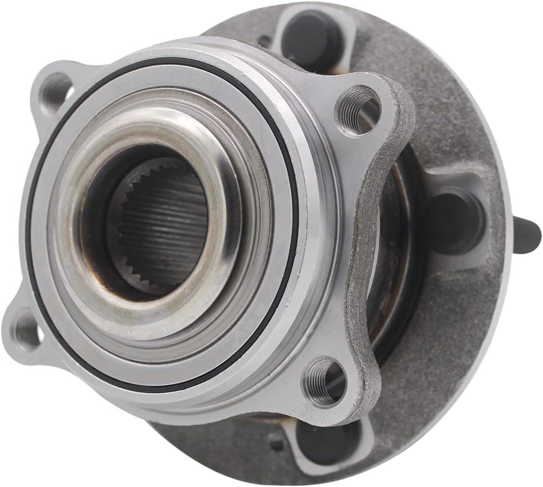 Front or Rear Wheel Bearing Hub Assembly 513266 5 Lug Compatible with Hyundai Santa Fe Veracruz, Kia Sorento Hub Bearing Assembly