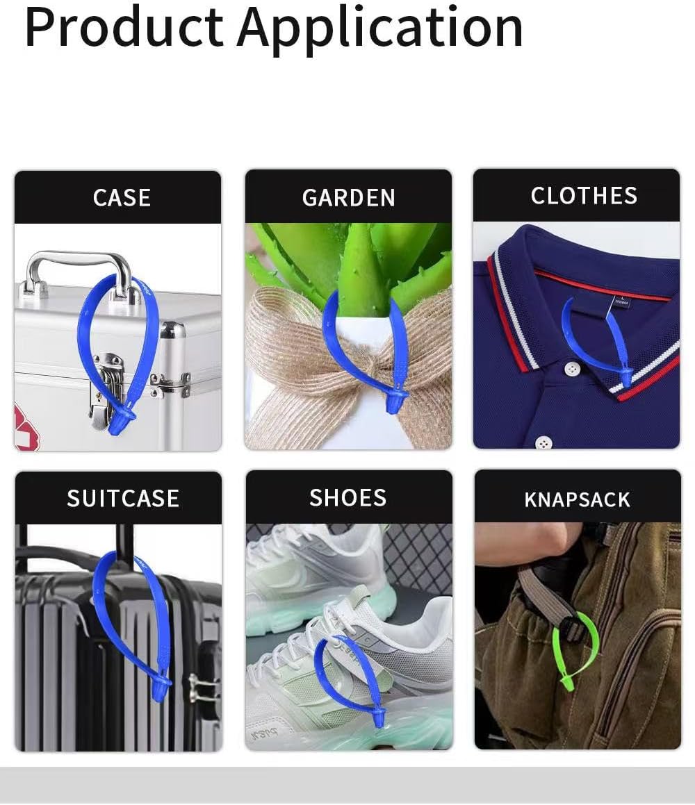 Pelagichain1000 Pcs Blue Plastic Truck Trailer Door Seals, Tamper Evident Security Tags, Numbered Safety Disposable Shipping Seals - Image 3