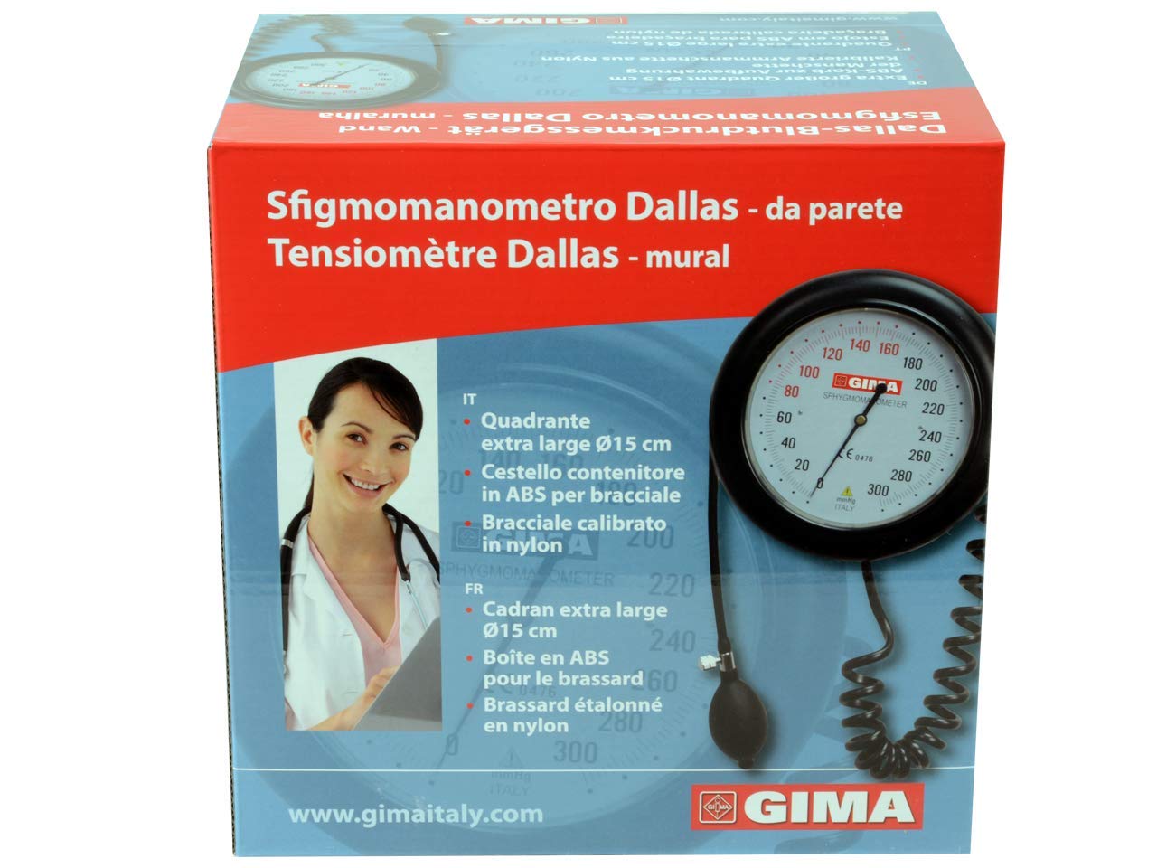 GiMa 32749 Dallas Sphygmomanomètres mural