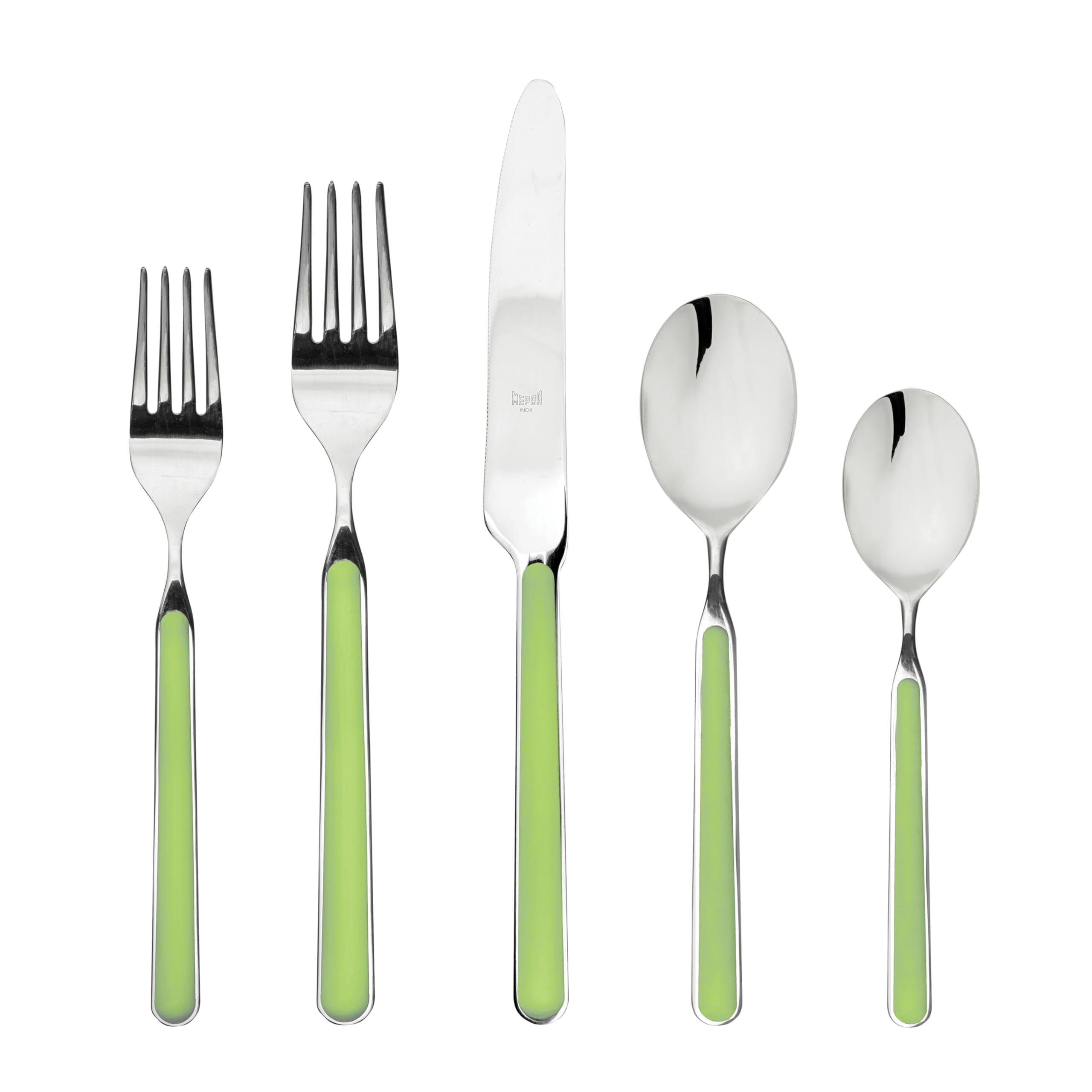 MEPRA 10N722005 Fantasia Petroleum 5-Piece Durable 18/10 Stainless Steel European and American Style Flatware Cutlery Set for Fine Dining, Dishwasher Safe - Service for 1 — Amazon image 8