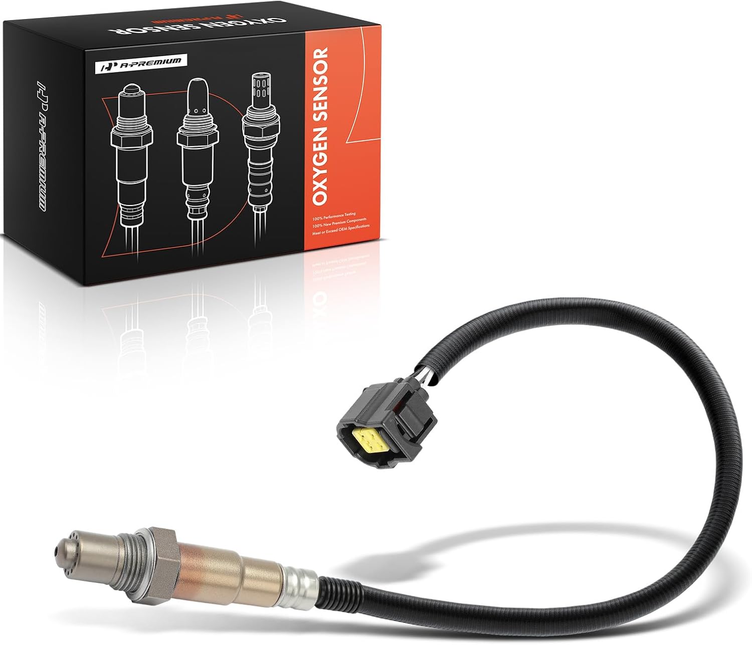 A-Premium O2 Oxygen Sensor Compatible with Dodge Dakota 2001, Durango 2001-2002, Ram 1500 2002 & Jeep Grand Cherokee 2001-2004, V8 4.7L, Replace# 56041345AE, 56044582AA