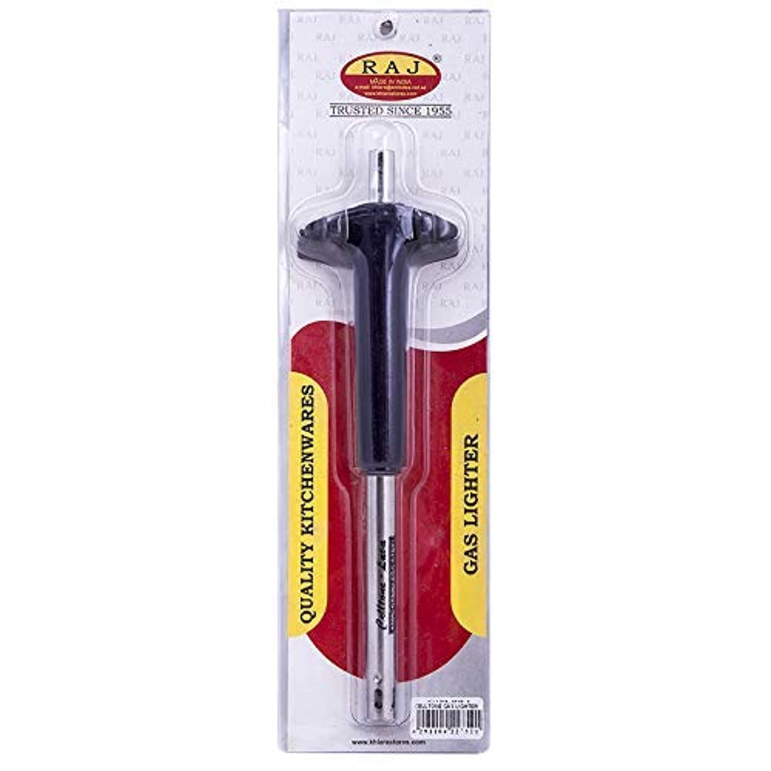 Raj Celtone Gas Lighter in Vibrant Assorted Colors, 24.5cm, CGL001, Kitchen Lighter Gas Ignitor Tool