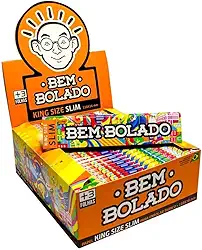 Caixa de Seda Bem Bolado King Size Slim Branca Seda Grande (c/50) Atacado