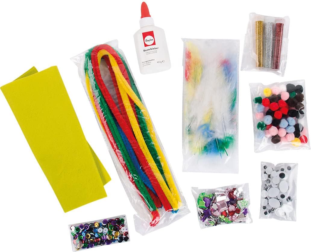 RAYHER Basic Craft Set, Assorted, 900 pces