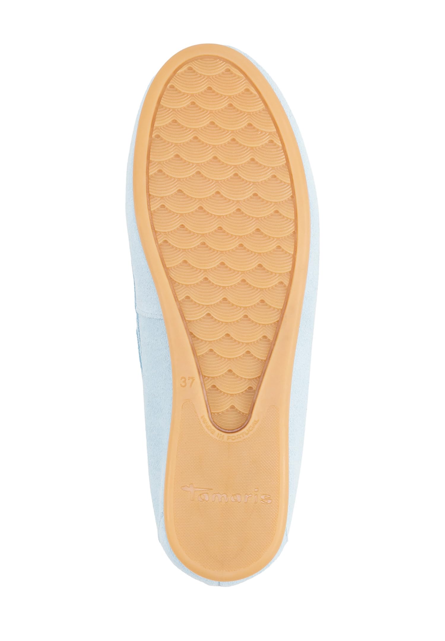 Tamaris Mocassini da donna in pelle 1-23610-46-895, scarpe da donna, colore azzurro