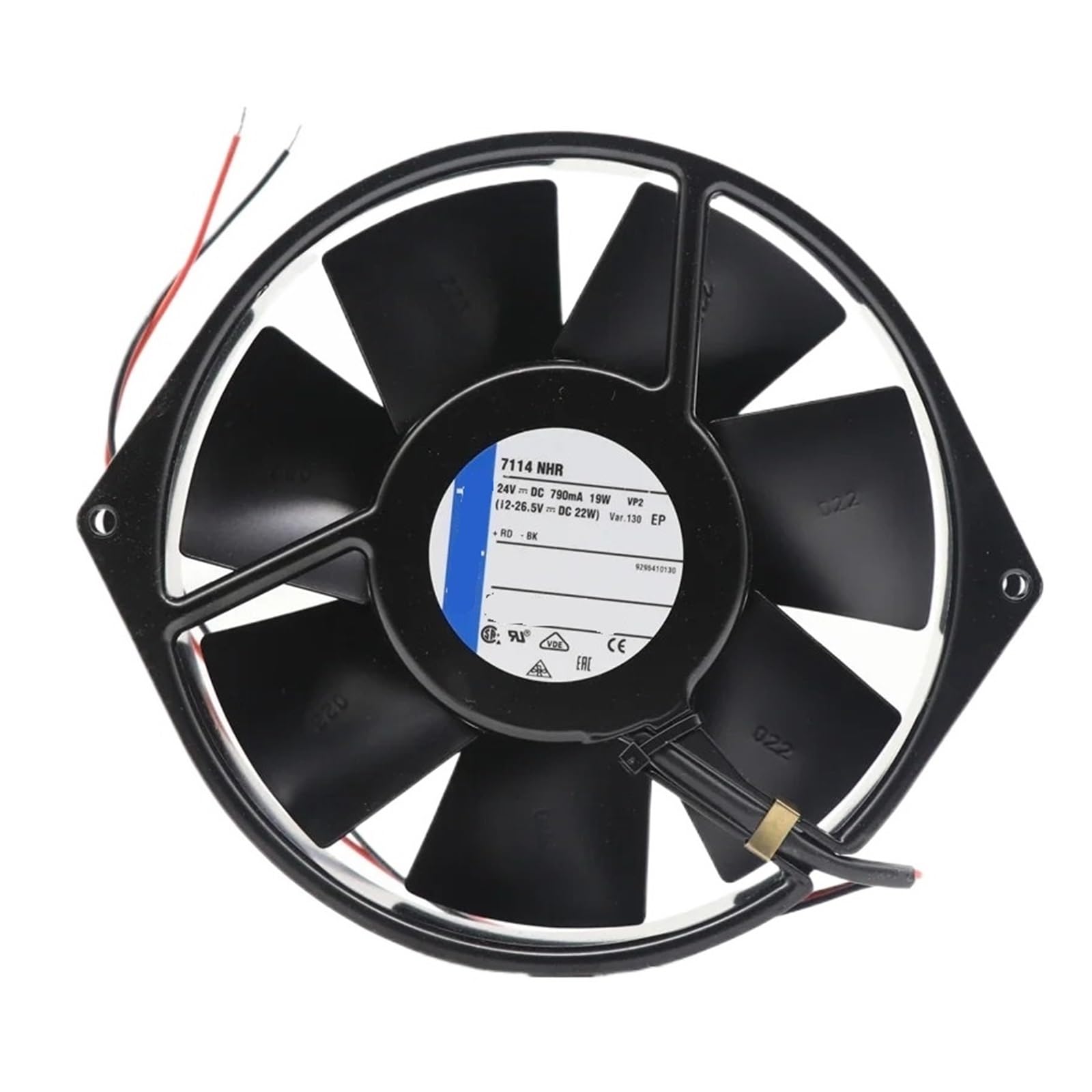 Lzikkgki One Color 7114Nhr 19W 0.79A 24V Dc 150X38mm Cooling Fan 7114Nhr-Var147 7114Nhr-130