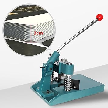 Corner Rounder Cutter, Paper Corner Rounder With 2 Dies R6 R10, Max 1.2 In 30mm Cutting Thickness, Rounded Angle Hole Punch, Manual Metal Rounded, Card Cutter Machine Paper Cutting Tool