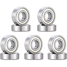 10pcs 6003ZZ 17x35x10mm 6003Z 6003 Deep Groove Ball Bearings Low Noise Double Shielded Bearing Steel