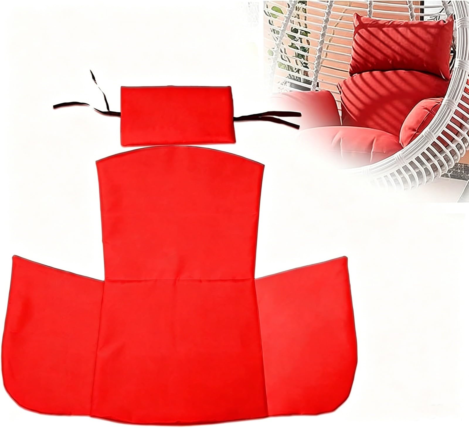 Housse de coussin pour fauteuil suspendu extérieure et durable