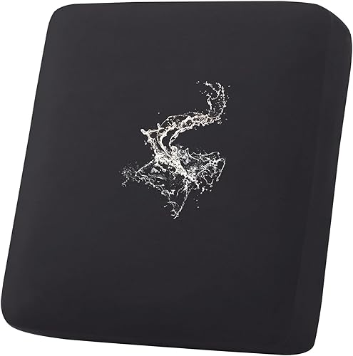 hyha Fundas de cojín impermeables para sofá, fundas de cojín de repuesto para silla y sofá, fundas elásticas de cojín de asiento de sofá, fundas de