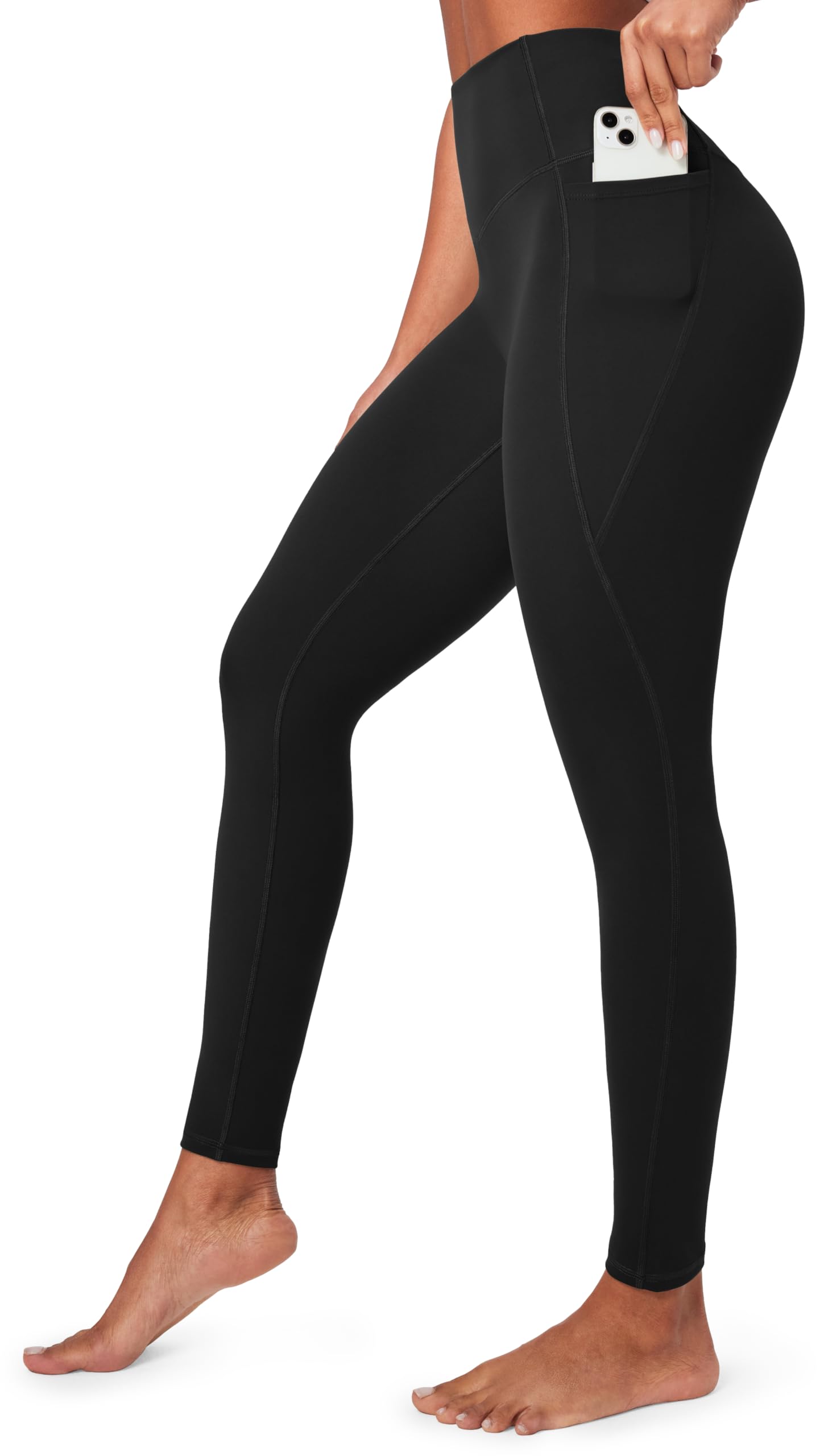 Ewedoos Compression Leggings With Pockets For Women Tummy Control