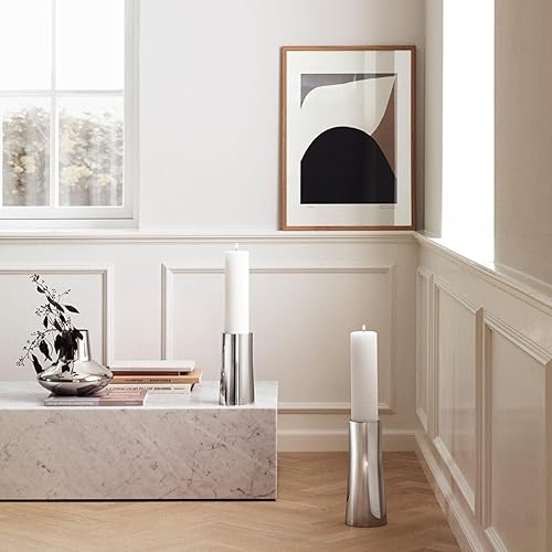 Miniatura 6 de Georg Jensen Henning Koppel - Jarrón grande de acero inoxidable