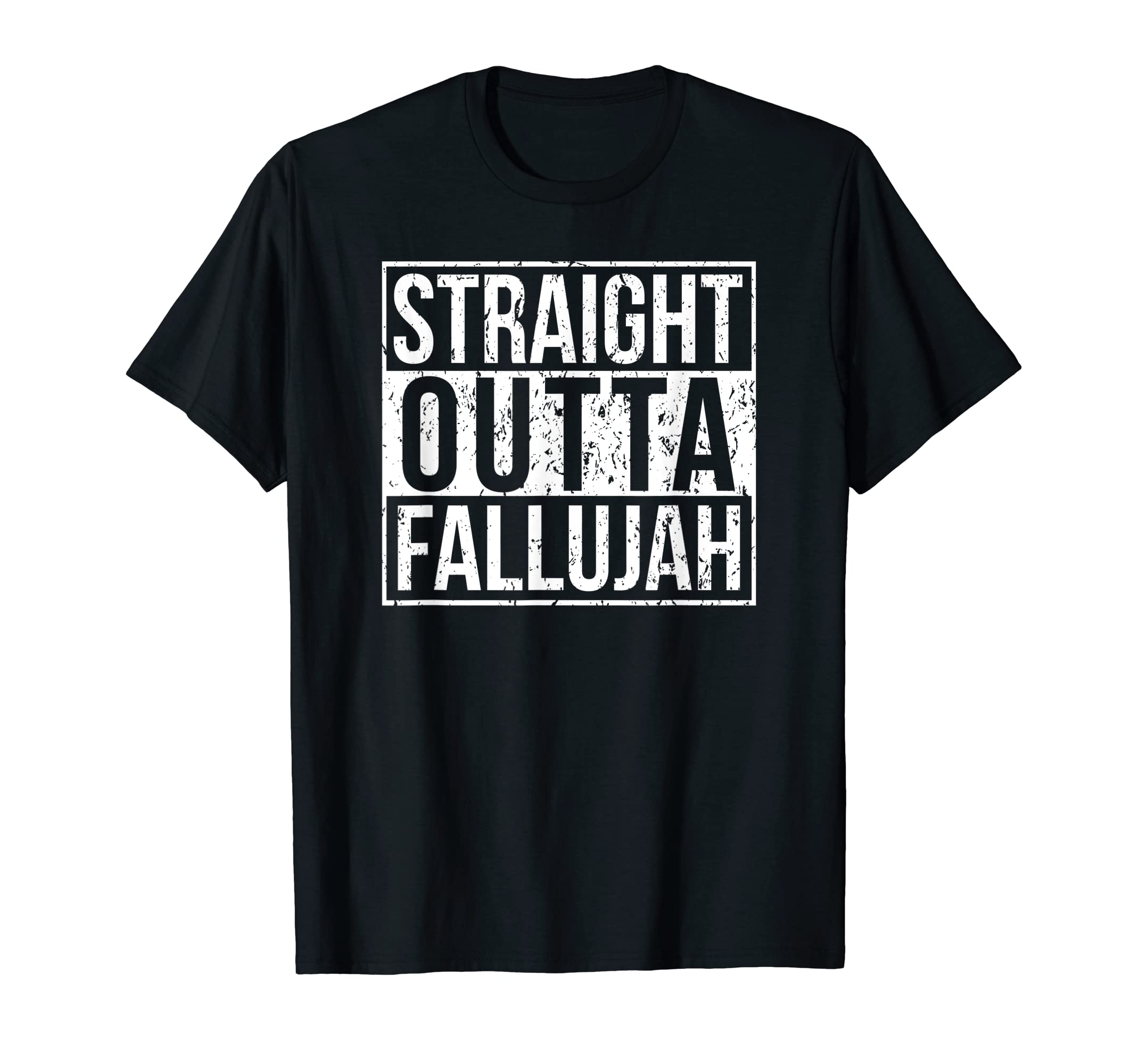 Proud Military ShirtsProud Veteran Shirt, Straight Outta Fallujah T-Shirt