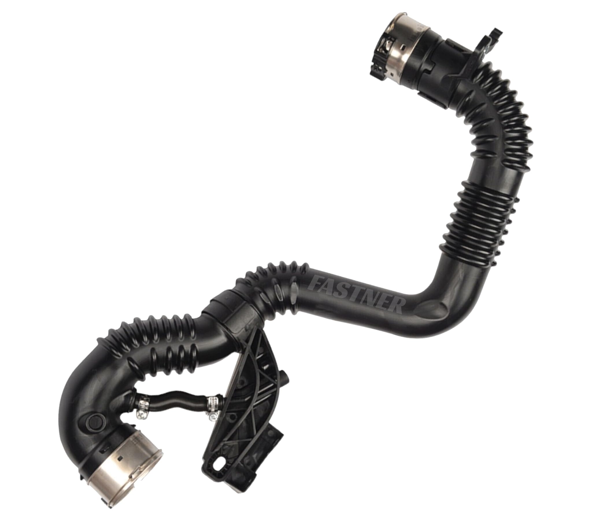 Compatible con Nissan/Renault Qashqai I/II, X-Trail, Koleos II 1.6 dCi (2011-) Tubo Manguito para Intercooler Aire Turbo de plástico 144604BE2C 144604BE2B 14460-4BE2C 14460-4BE2B