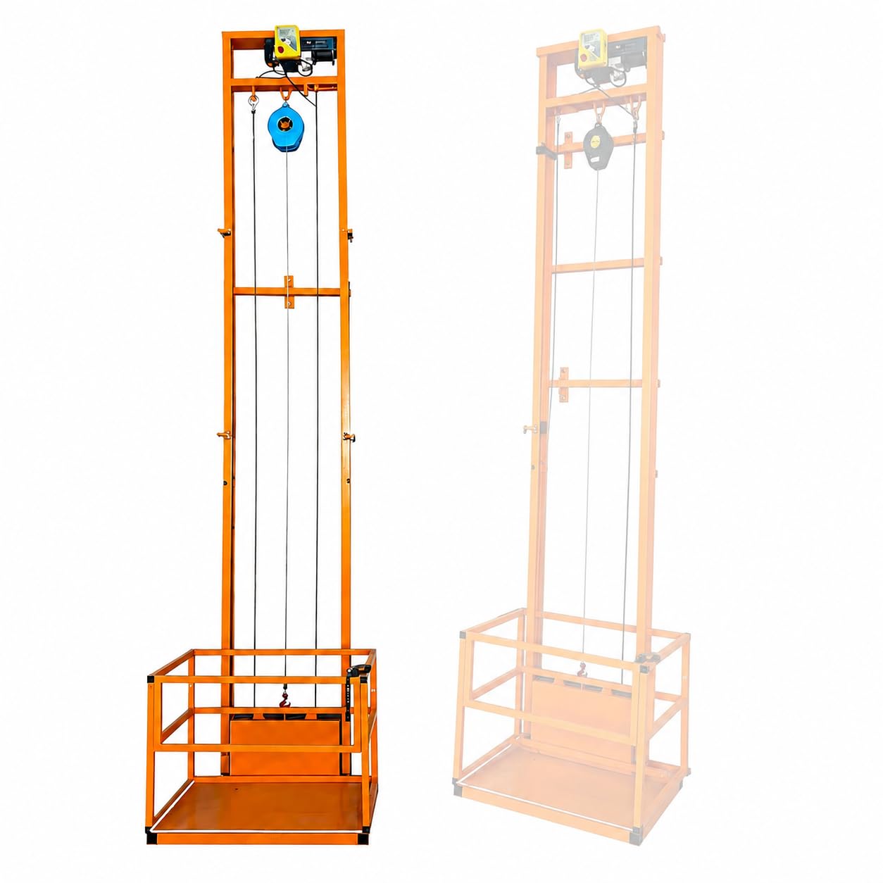 Mobile Hebebühne, 400 Kg Elektrischer Wandmontierter Lastenaufzug