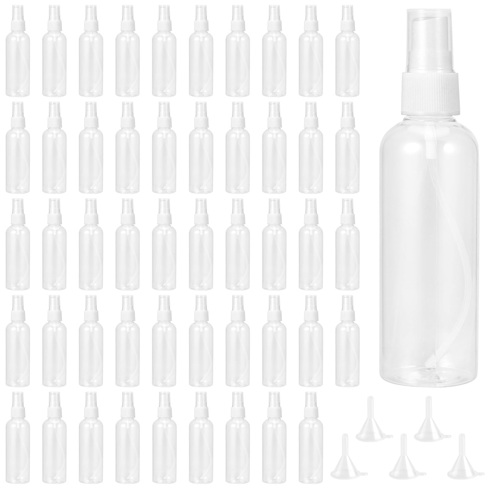 Flacons pulvérisateurs anti-fuite 100 ml pour transporter vos cosmétiques en voyage